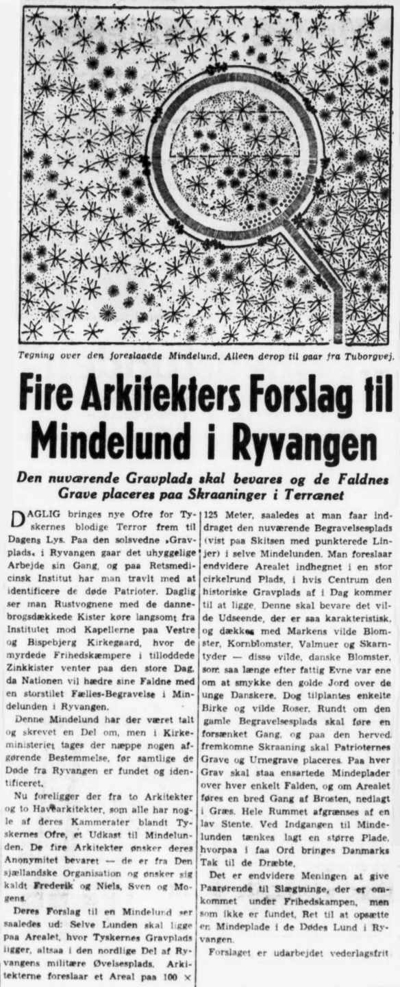 Ryvangen - Avisomtaler - Dines Bog